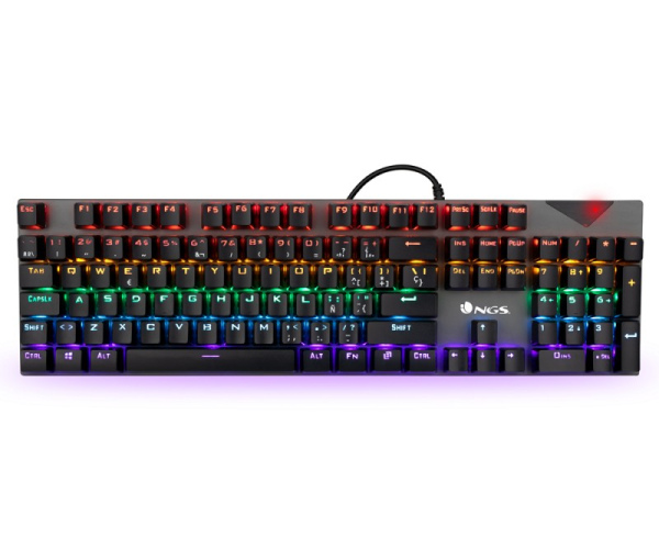 NGS TECLADO GAMING FULL RGB PROGRAMMABLE LAYOUT GKX-500